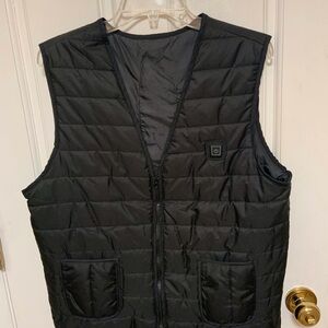 Men’s Puffy Vest Black